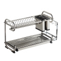 Cutting board kitchen shelf stainless steel  storge for dishes